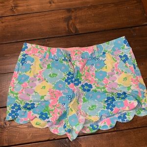 Lilly Pulitzer Scalloped Shorts
